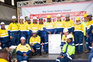 Ubunye Mining Services crowned global Rio Tinto Contractor of the Year Ubunye Mining Services